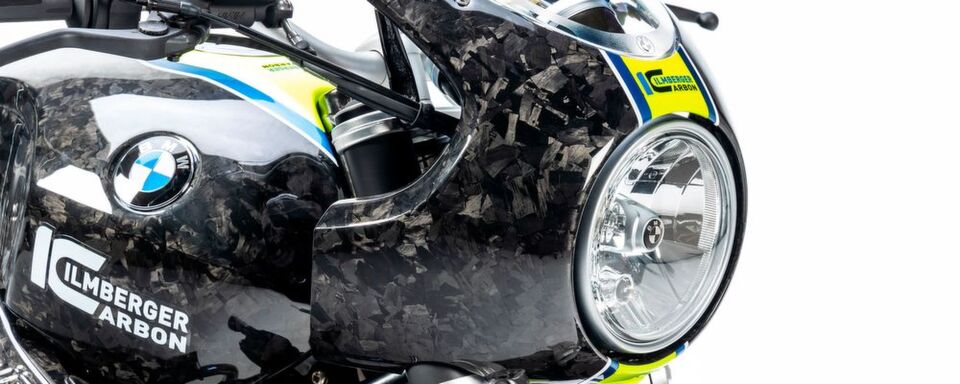 Black Diamond Carbon von Ilmberger Carbonparts an einer BMW R nine-T. Black Diamond Carbon von Ilmberger Carbonparts an einer BMW R nine-T.
