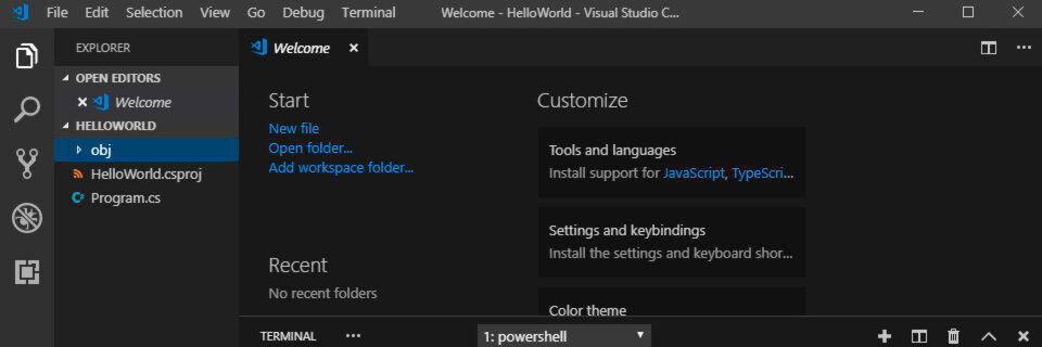 Als .NET-orientierte Programmiersprache ist C# ist eng mit Microsoft-Lösungen integriert, beispielsweise Visual Studio Code. Als .NET-orientierte Programmiersprache ist C# ist eng mit Microsoft-Lösungen integriert, beispielsweise Visual Studio Code.
