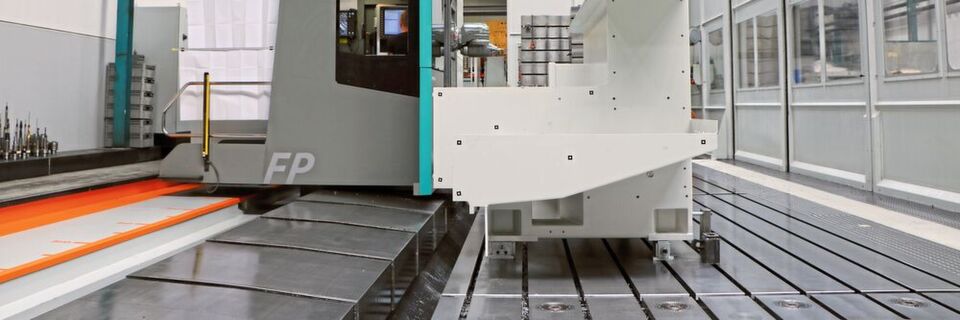 Mit der Soraluce-Fahrständer-Maschine FP 10.000 hat Framag deutlich seine Kapazitäten erweitert. Zusätzlich fällt mit dem Einsatz von Vset die Ausrichtung des zu bearbeitenden Werkstücks sehr viel leichter. Mit der Soraluce-Fahrständer-Maschine FP 10.000 hat Framag deutlich seine Kapazitäten erweitert. Zusätzlich fällt mit dem Einsatz von Vset die Ausrichtung des zu bearbeitenden Werkstücks sehr viel leichter.