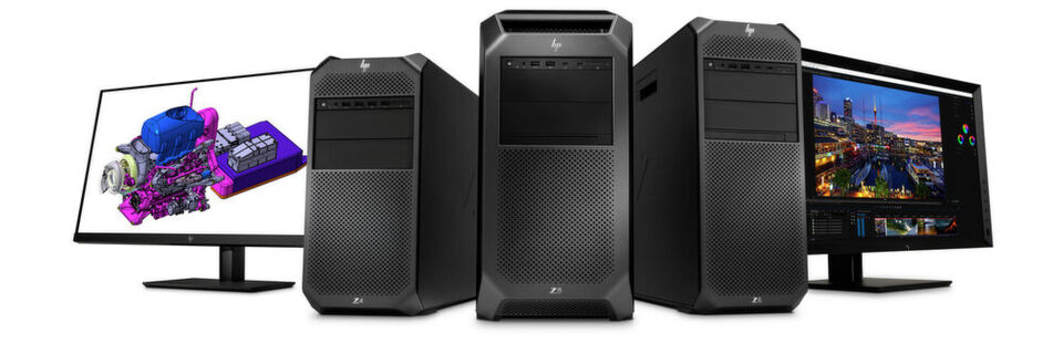 Die Desktop-Workstation Z6 G4 nimmt die mittlere Position im Workstation-Portfolio des Herstellers ein. Mit den Xeon-W-3000-Prozessoren von Intel unterstützt sie nun bis zu 364 GB RAM. Die Desktop-Workstation Z6 G4 nimmt die mittlere Position im Workstation-Portfolio des Herstellers ein. Mit den Xeon-W-3000-Prozessoren von Intel unterstützt sie nun bis zu 364 GB RAM.