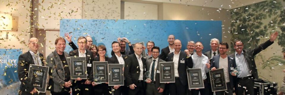 Die Enterprise Workspace Awards der Vogel IT-Akademie zeichnen die innovativsten und erfolgreichsten Digital-Workspace- und Enterprise-Mobility-Projekte aus. Die Enterprise Workspace Awards der Vogel IT-Akademie zeichnen die innovativsten und erfolgreichsten Digital-Workspace- und Enterprise-Mobility-Projekte aus.