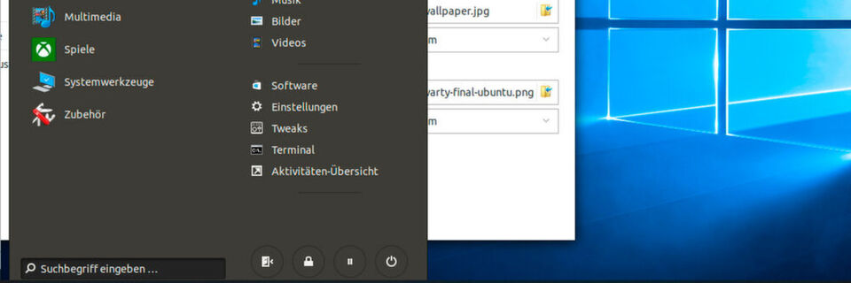 Mit ein paar Kniffen und den passenden Tools kann auch Linux aussehen wie Windows 10. Mit ein paar Kniffen und den passenden Tools kann auch Linux aussehen wie Windows 10.