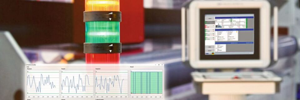 Predictive Quality sagt auf Basis von Prozesswerten und einem ausführbaren Modell die Qualität vorher. Predictive Quality sagt auf Basis von Prozesswerten und einem ausführbaren Modell die Qualität vorher.