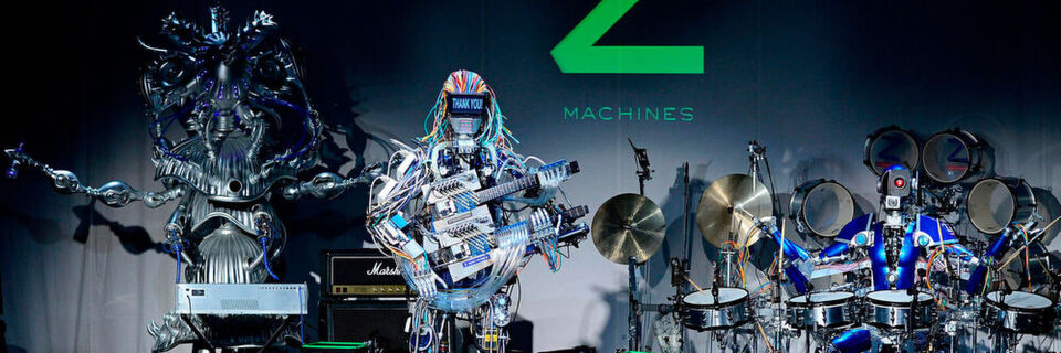 Roboter, die Heavy Metal spielen, trinken oder Diät-Tipps geben – ein Einblick in die skurrilsten Entwicklungen. Roboter, die Heavy Metal spielen, trinken oder Diät-Tipps geben – ein Einblick in die skurrilsten Entwicklungen.
