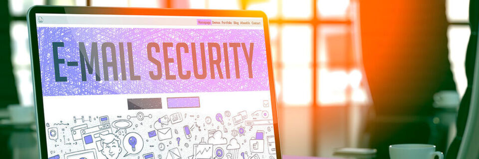Eines der im Unternehmen meist genutzen Kommunikations-Tools ist E-Mail. Daher muss dabei gesondert auf Sicherheit geachtet werden. Eines der im Unternehmen meist genutzen Kommunikations-Tools ist E-Mail. Daher muss dabei gesondert auf Sicherheit geachtet werden.