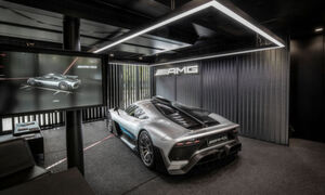 Mercedes-AMG ONE: Der Performance-Hybrid leistet mehr als 1000 PS, seine Höchstgeschwindigkeit liegt bei über 350 km/h. Mercedes-AMG ONE: Der Performance-Hybrid leistet mehr als 1000 PS, seine Höchstgeschwindigkeit liegt bei über 350 km/h.