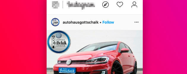 Das Dresdner Start-up Autogram.it bietet Autohäusern und Motorradbetrieben eine Onlineplattform zur Steuerung ihrer Inhalte für Instagram. Über eine Schnittstelle zu Mobile.de können auch Bestandsfahrzeuge in dem Netzwerk gepostet werden, die in der Börse inseriert sind. Das Dresdner Start-up Autogram.it bietet Autohäusern und Motorradbetrieben eine Onlineplattform zur Steuerung ihrer Inhalte für Instagram. Über eine Schnittstelle zu Mobile.de können auch Bestandsfahrzeuge in dem Netzwerk gepostet werden, die in der Börse inseriert sind.