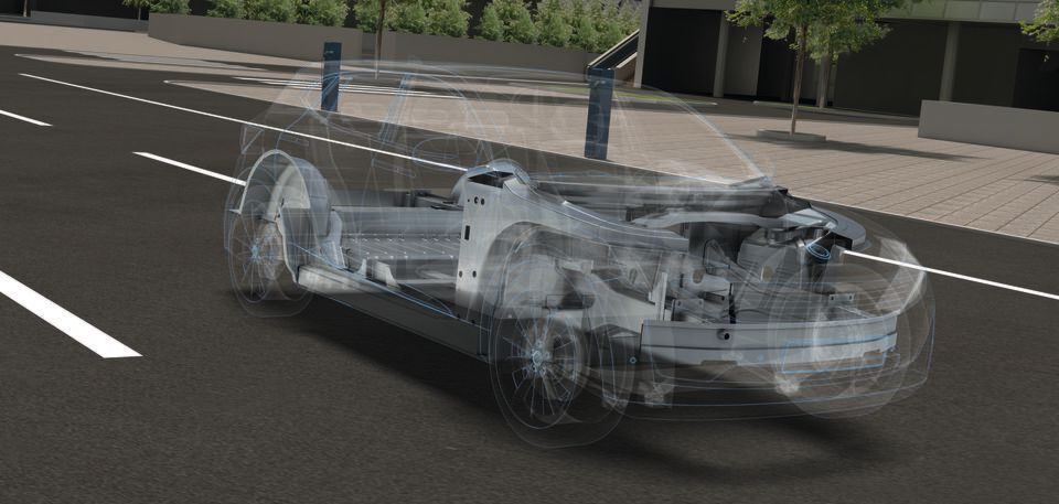 Auf der Scalebase-Plattform von Edag können E-Autos der Mittel- und Oberklasse aufsetzen. Auf der Scalebase-Plattform von Edag können E-Autos der Mittel- und Oberklasse aufsetzen.