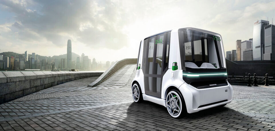Einer der Preisträger ist das kleine, wendige Fahrzeugkonzept „Schaeffler Mover“. Es ist rein elektrisch angetrieben und kann in urbanen Räumen zum Beispiel für flexible Transportaufgaben eingesetzt werden. Einer der Preisträger ist das kleine, wendige Fahrzeugkonzept „Schaeffler Mover“. Es ist rein elektrisch angetrieben und kann in urbanen Räumen zum Beispiel für flexible Transportaufgaben eingesetzt werden.