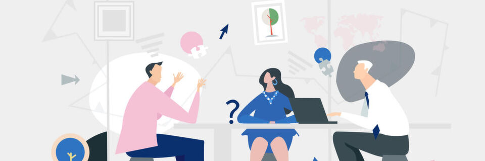 Wer in Meetings häufig unterbrochen wird, kann auf verschiedene Strategien zurückgreifen. Wer in Meetings häufig unterbrochen wird, kann auf verschiedene Strategien zurückgreifen.