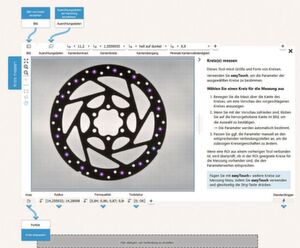 Der Tool-Arbeitsbereich bietet eine Detailansicht des ausgewählten MERLIC-Tools. Alle Verbindungen zu vorherigen und nachfolgenden Tools sind sichtbar. Der Tool-Arbeitsbereich bietet eine Detailansicht des ausgewählten MERLIC-Tools. Alle Verbindungen zu vorherigen und nachfolgenden Tools sind sichtbar.
