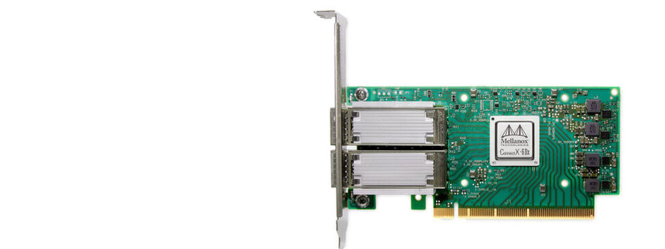 „ConnectX-60“- QSFP-28-Port von Mellanox „ConnectX-60“- QSFP-28-Port von Mellanox