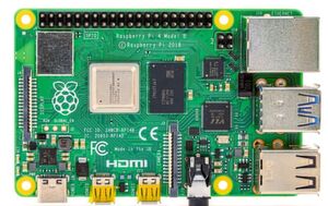 Raspberry Pi 4 B: Eignet sich dank Quadcore-64-Bit SoC mit 1,5 GHz Taktrate, bis zu 4 GB RAM, USB 3 und Gigabyte-Ethernet bestens für die Prototypenentwicklung. Raspberry Pi 4 B: Eignet sich dank Quadcore-64-Bit SoC mit 1,5 GHz Taktrate, bis zu 4 GB RAM, USB 3 und Gigabyte-Ethernet bestens für die Prototypenentwicklung.