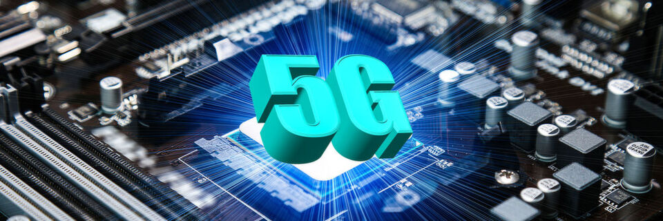 Huawei packt ein 5G-Modem gleich auf den Chip. Huawei packt ein 5G-Modem gleich auf den Chip.