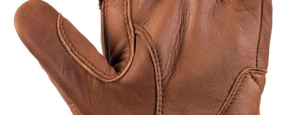 Der Cruiser LD Handschuh in braun von vorn. Der Cruiser LD Handschuh in braun von vorn.