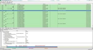 Bild 9: Trace Log Viewer mit Ansicht der in der Signalisierungsmeldung verkapselten Uplink-Meldungen. Bild 9: Trace Log Viewer mit Ansicht der in der Signalisierungsmeldung verkapselten Uplink-Meldungen.