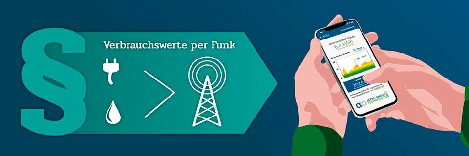 Die EU-Energieeffizienzrichtlinie macht es künftig notwendig, Verbrauchswerte per Funk zu übertragen. Die EU-Energieeffizienzrichtlinie macht es künftig notwendig, Verbrauchswerte per Funk zu übertragen.