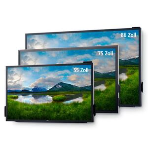 Ab sofort sind die Dell-Monitore in den Größen 55, 75 oder 86 Zoll über Siewert & Kau erhätlich. Ab sofort sind die Dell-Monitore in den Größen 55, 75 oder 86 Zoll über Siewert & Kau erhätlich.