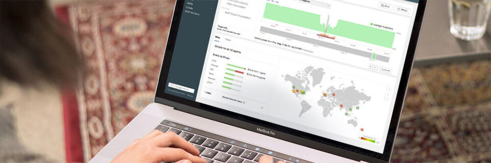 Ausgefeiltes und weltweites Monitoring im Internet hilft, Probleme schnell zu erkennen und künftigen Ausfällen vorzubeugen. Ausgefeiltes und weltweites Monitoring im Internet hilft, Probleme schnell zu erkennen und künftigen Ausfällen vorzubeugen.