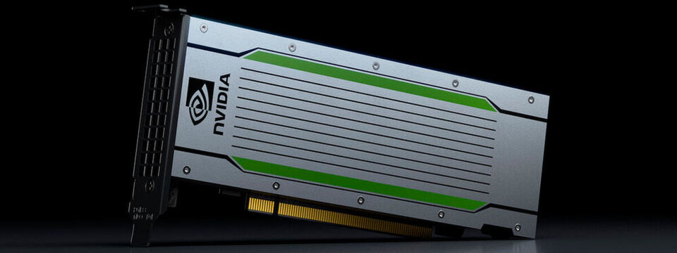 Die Nvidia Graphical Processing Unit (GPU) „T4 Tensor Core“ ist vergleichsweise klein und leicht; sie ist für KI-Anwendungen gedacht und doch gleichzeitig einfach programmierbar. Die Nvidia Graphical Processing Unit (GPU) „T4 Tensor Core“ ist vergleichsweise klein und leicht; sie ist für KI-Anwendungen gedacht und doch gleichzeitig einfach programmierbar.