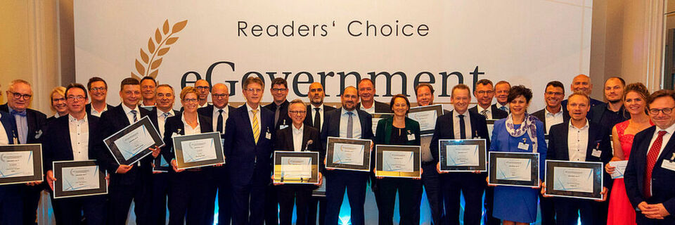 Die Gewinner der eGovernment Awards 2019 Die Gewinner der eGovernment Awards 2019