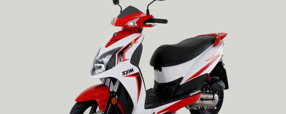 SYM Roller, Modell Jet4, 50 cm³. SYM Roller, Modell Jet4, 50 cm³.