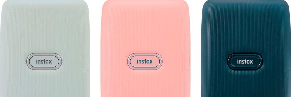 Seit Anfang Oktober ist der Instax Mini -Link-Printer in den Farben Pink, Grau und Denim erhältlich. Seit Anfang Oktober ist der Instax Mini -Link-Printer in den Farben Pink, Grau und Denim erhältlich.