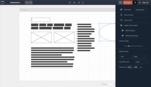 Wireframe.cc ist ein Minimalist, aber praktisch, wenn es um Geschwindigkeit geht. Wireframe.cc ist ein Minimalist, aber praktisch, wenn es um Geschwindigkeit geht.