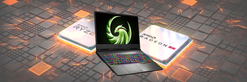 MSI Setzt beim Alpha 15 komplett auf AMD-Technik und kombiniert den Prozessor AMD Ryzen 7 3750H mit der Radeon-Grafik RX 5500M. MSI Setzt beim Alpha 15 komplett auf AMD-Technik und kombiniert den Prozessor AMD Ryzen 7 3750H mit der Radeon-Grafik RX 5500M.