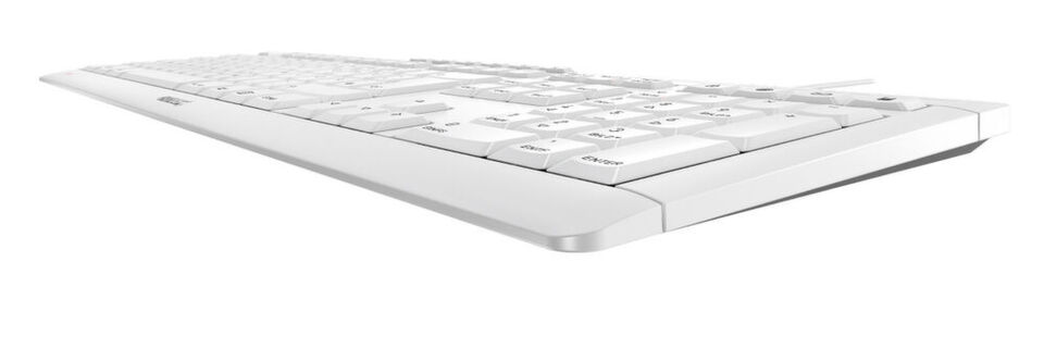 Cherry setzt bei der neuen Version des Stream Keyboard Tasten ein, bei denen der Scherenmechanismus noch leiser arbeiten soll. Zudem verfügt das flache USB-Keyboard über zusätzliche Sondertasten für den Aufruf von Browser, E-Mail-Programm, Taschenrechner und das Sperren des Computers. Cherry setzt bei der neuen Version des Stream Keyboard Tasten ein, bei denen der Scherenmechanismus noch leiser arbeiten soll. Zudem verfügt das flache USB-Keyboard über zusätzliche Sondertasten für den Aufruf von Browser, E-Mail-Programm, Taschenrechner und das Sperren des Computers.
