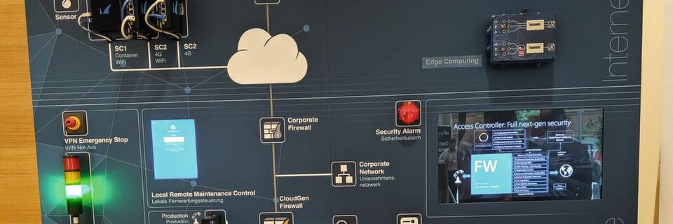 Auf dem TechSummit 2019 zeigte Barracuda, wie sich die Lösungen des Herstellers für IoT-Sicherheit einsetzen lassen. Auf dem TechSummit 2019 zeigte Barracuda, wie sich die Lösungen des Herstellers für IoT-Sicherheit einsetzen lassen.