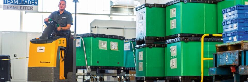 Die standardisierten Transportlösungen von Walther Faltsysteme ermöglichen ein einfacheres Handling und schnellere Abläufe. Die standardisierten Transportlösungen von Walther Faltsysteme ermöglichen ein einfacheres Handling und schnellere Abläufe.