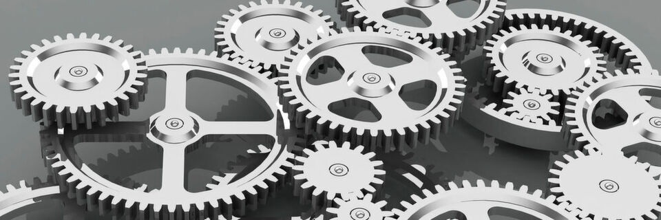 Damit die Digitale Transformation klappt, müssen viele Zahnräder ineinander laufen. Damit die Digitale Transformation klappt, müssen viele Zahnräder ineinander laufen.