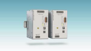 Bild 2: Die Plusvariante der Quint Power bietet durch den integrierten Entkopplungs-MOSFET hohes Potenzial für Platz- und Kosteneinsparungen in der Anlage. Bild 2: Die Plusvariante der Quint Power bietet durch den integrierten Entkopplungs-MOSFET hohes Potenzial für Platz- und Kosteneinsparungen in der Anlage.