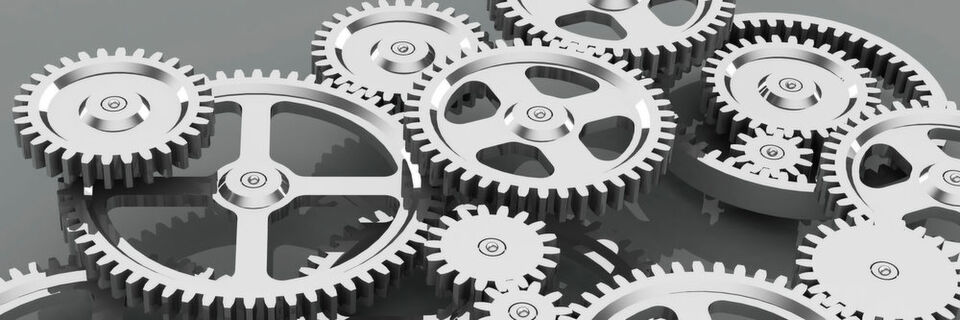 Damit die Digitale Transformation klappt, müssen viele Zahnräder ineinander laufen. Damit die Digitale Transformation klappt, müssen viele Zahnräder ineinander laufen.