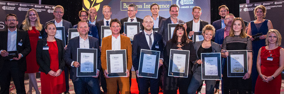Das sind die Gewinner der BigData-Insider Awards 2019. Das sind die Gewinner der BigData-Insider Awards 2019.