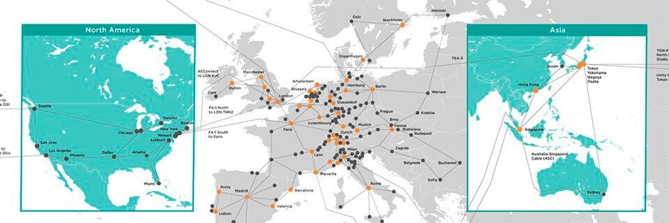 Das Colt IQ Network erstreckt sich über 32 Länder auf vier Kontinenten. Das Colt IQ Network erstreckt sich über 32 Länder auf vier Kontinenten.