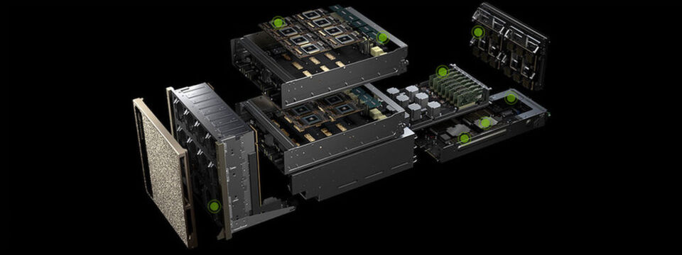 Die Betriebssystem-Konkurrenz „Red Hat Enterprise Linux“ läuft schon auf den DGX-Systemen von Nvidia. Die Betriebssystem-Konkurrenz „Red Hat Enterprise Linux“ läuft schon auf den DGX-Systemen von Nvidia.