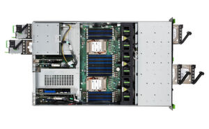 Ein Kernelement von PRIMEFLEX for Azure Stack HCI sind leistungsstarke x86-Server der Reihe Fujitsu PRIMERGY RX2540. Allerdings steht eine Vielzahl weiterer Server-Modelle zur Wahl. Ein Kernelement von PRIMEFLEX for Azure Stack HCI sind leistungsstarke x86-Server der Reihe Fujitsu PRIMERGY RX2540. Allerdings steht eine Vielzahl weiterer Server-Modelle zur Wahl.