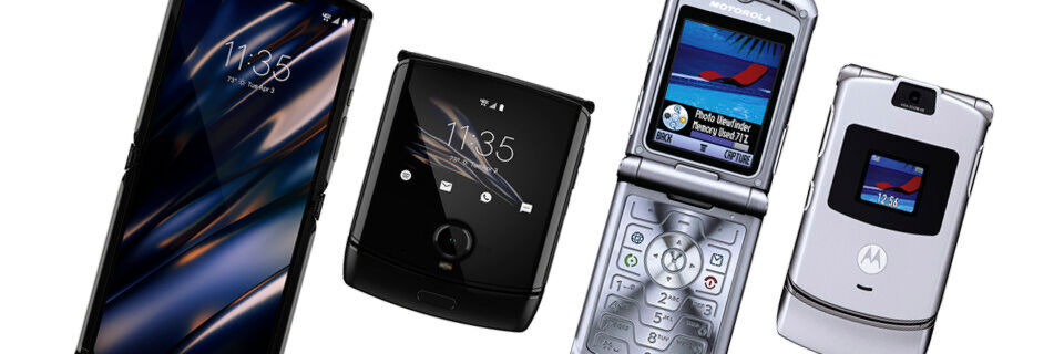 Das Kult-Klapphandy ist zurück: Motorola wagt eine Neuauflage des Razr V3. Das Kult-Klapphandy ist zurück: Motorola wagt eine Neuauflage des Razr V3.