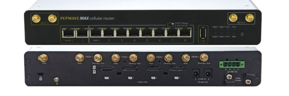 Besonders beeindruckend beim Peplink-Router ist die schiere Anzahl von Anpassungsmöglichkeiten bei gleichzeitig einfacher und logischer Bedienung. Besonders beeindruckend beim Peplink-Router ist die schiere Anzahl von Anpassungsmöglichkeiten bei gleichzeitig einfacher und logischer Bedienung.