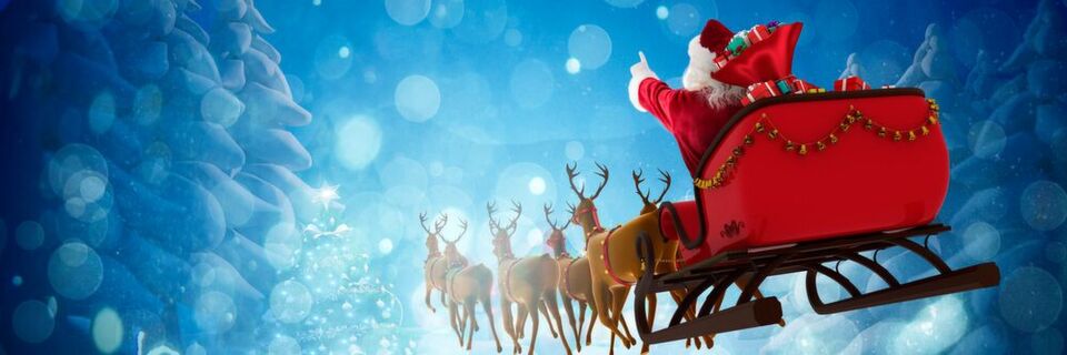 Brodos ist gemeinsam mit Santa auf Tour. Brodos ist gemeinsam mit Santa auf Tour.