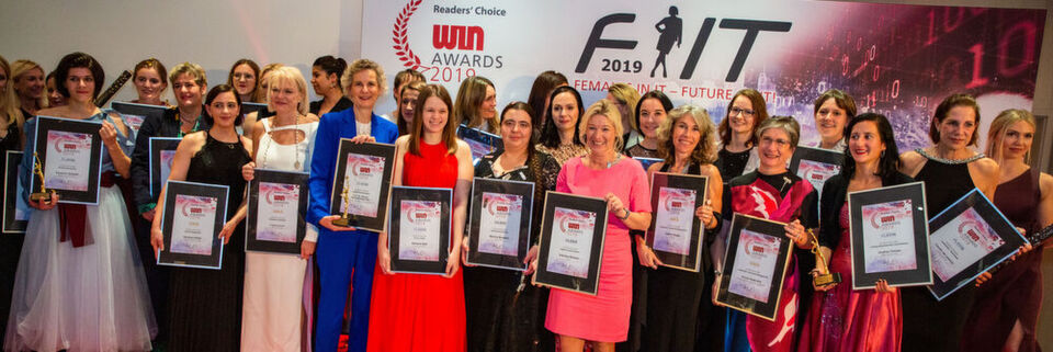So sehen Sieger aus: die Gewinnerinnen der WIN-Awards 2019 So sehen Sieger aus: die Gewinnerinnen der WIN-Awards 2019