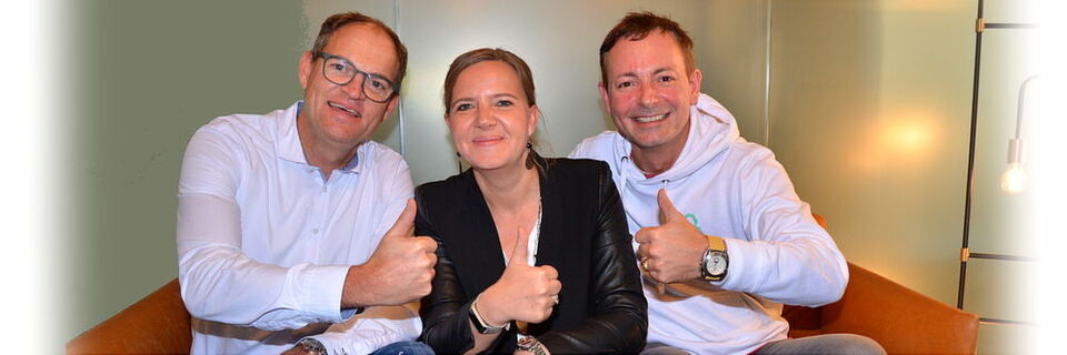 Oliver Schallhorn (l.), Dagmar Ziegler und Nils Kaufmann bilden das Führungsteam von Cloudbuddies. Oliver Schallhorn (l.), Dagmar Ziegler und Nils Kaufmann bilden das Führungsteam von Cloudbuddies.