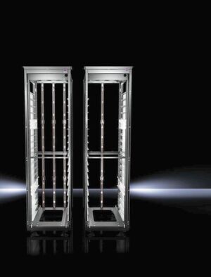 Bild 1: Rittal bietet seine OCP-Racks mit 12 V DC und 48 V DC an. Die Racks sind energieeffizient durch Gleichstrom, standardisiert für kürzere Time-to-Market und skalierbar für flexiblere Anpassungen. Bild 1: Rittal bietet seine OCP-Racks mit 12 V DC und 48 V DC an. Die Racks sind energieeffizient durch Gleichstrom, standardisiert für kürzere Time-to-Market und skalierbar für flexiblere Anpassungen.