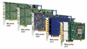 Spectrum Instrumentation nutzt ein cleveres modulares Konzept, um eine große Anzahl an Digitizern und Arbiträrgeneratoren anzubieten, erhältlich als PC-Karten (PCIe und PXIe) und Standalone-Geräte (Ethernet/LXI). Spectrum Instrumentation nutzt ein cleveres modulares Konzept, um eine große Anzahl an Digitizern und Arbiträrgeneratoren anzubieten, erhältlich als PC-Karten (PCIe und PXIe) und Standalone-Geräte (Ethernet/LXI).