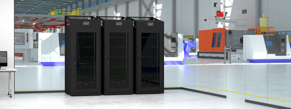 Die Micro-Datacenter von Cloud and Heat sind flexibel einsetzbar. Sie können in einer modernen Fabrik stehen oder aber in Rechenzentren. Die Micro-Datacenter von Cloud and Heat sind flexibel einsetzbar. Sie können in einer modernen Fabrik stehen oder aber in Rechenzentren.