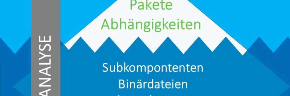 Pakete und Abhängigkeiten sind nur die Spitze der Codebasis, unter der Oberfläche verstecken sich viele weitere Komponenten. Pakete und Abhängigkeiten sind nur die Spitze der Codebasis, unter der Oberfläche verstecken sich viele weitere Komponenten.