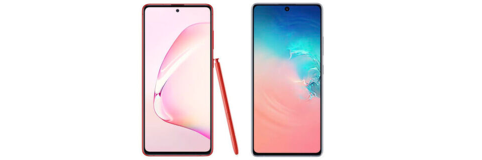 Das Galaxy Note 10 Lite und das S10 Lite sind ab sofort verfügbar. Das Galaxy Note 10 Lite und das S10 Lite sind ab sofort verfügbar.