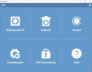 Leicht verständliche Symbole und Beschriftungen finden sich in der neuen Desktop-Anwendung der AusweisApp2. Leicht verständliche Symbole und Beschriftungen finden sich in der neuen Desktop-Anwendung der AusweisApp2.